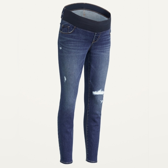 Old Navy Denim - Maternity low-panel pop Icon skinny jeans